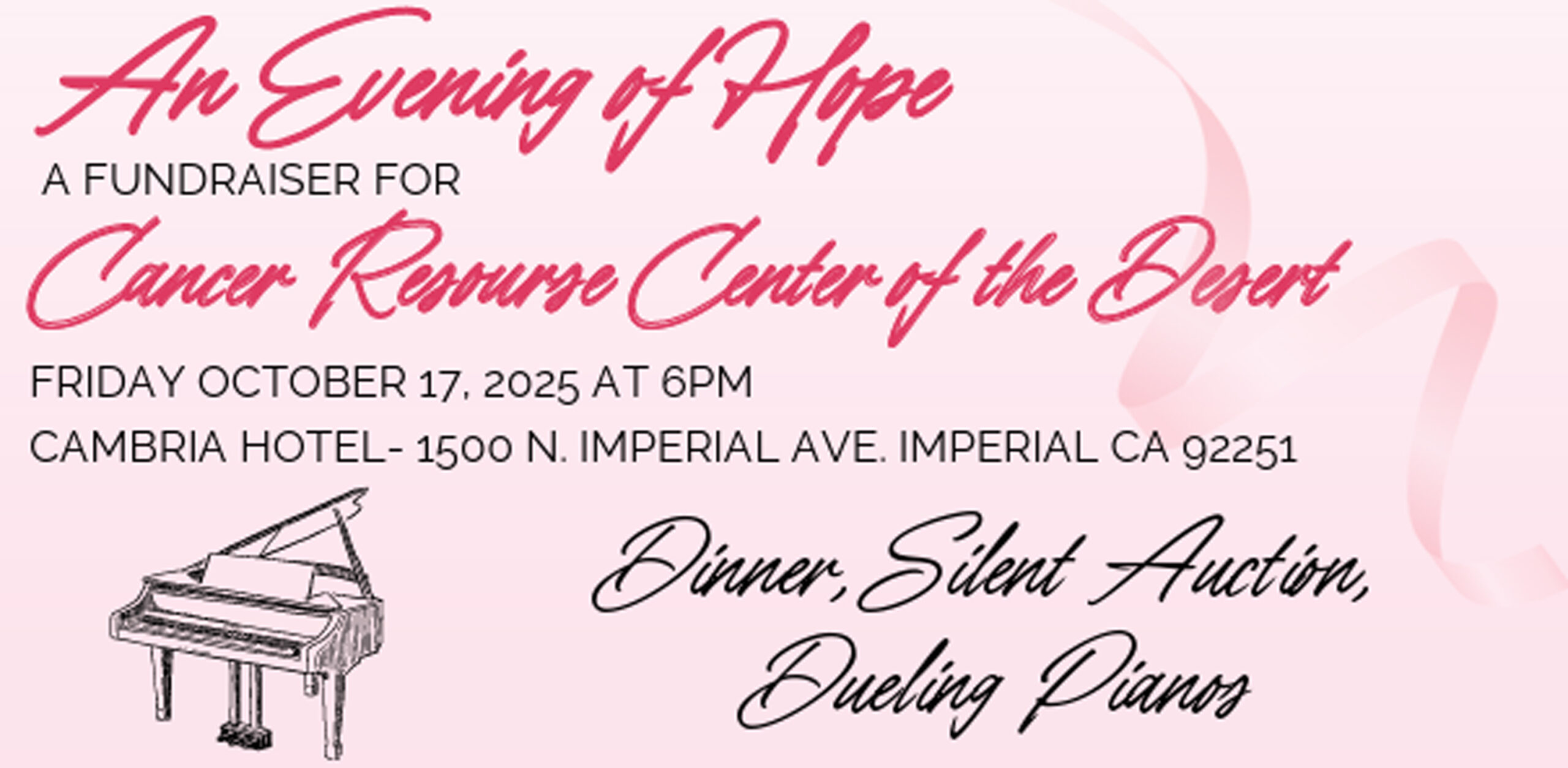 Evening of Hope Dinner Tickets Sale
